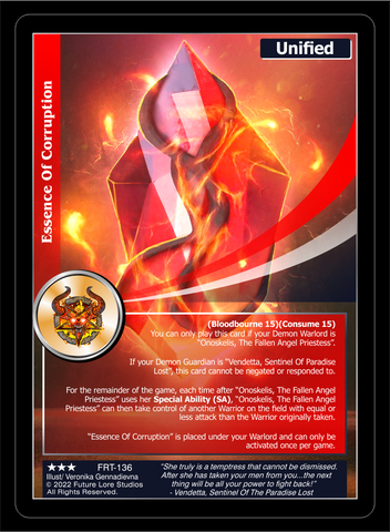 Essence Of Corruption (FRT-136) - NM