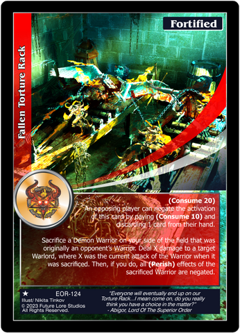 Fallen Torture Rack (EOR-124) - NM