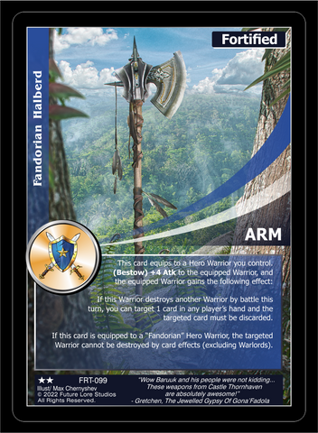 Fandorian Halberd (FRT-099) - NM