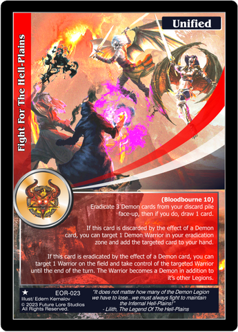 Fight For The Hell-Plains (EOR-023) - NM