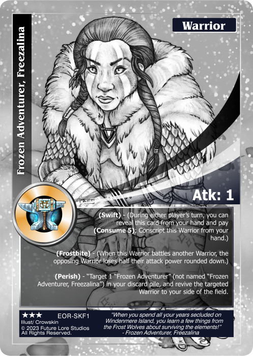 Frozen Adventurer, Freezalina (EOR-SKF1) - NM