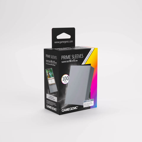 Gamegenic: Matte Prime Sleeves: Dark Grey (100)