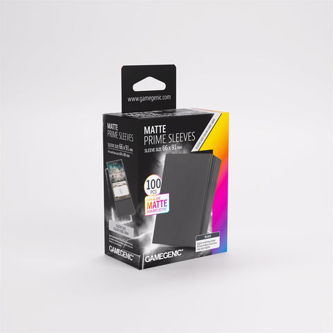 Gamegenic: Matte Prime Sleeves: Black (100)
