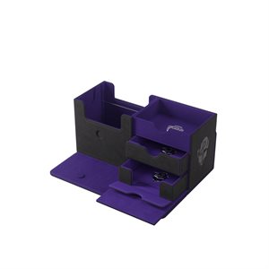 Deck Box: The Academic 133+ XL: Black / Purple (133 ct)