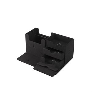 Deck Box: The Academic 133+ XL: Black / Black (133 ct)