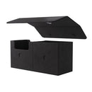 Deck Box: The Academic 133+ XL: Black / Black (133 ct)