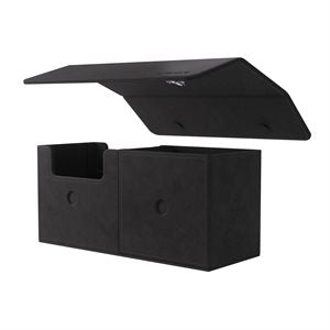 Deck Box: The Academic 133+ XL: Black / Black (133 ct)