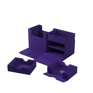 Deck Box: The Academic 133+ XL: Purple / Purple (133 ct)