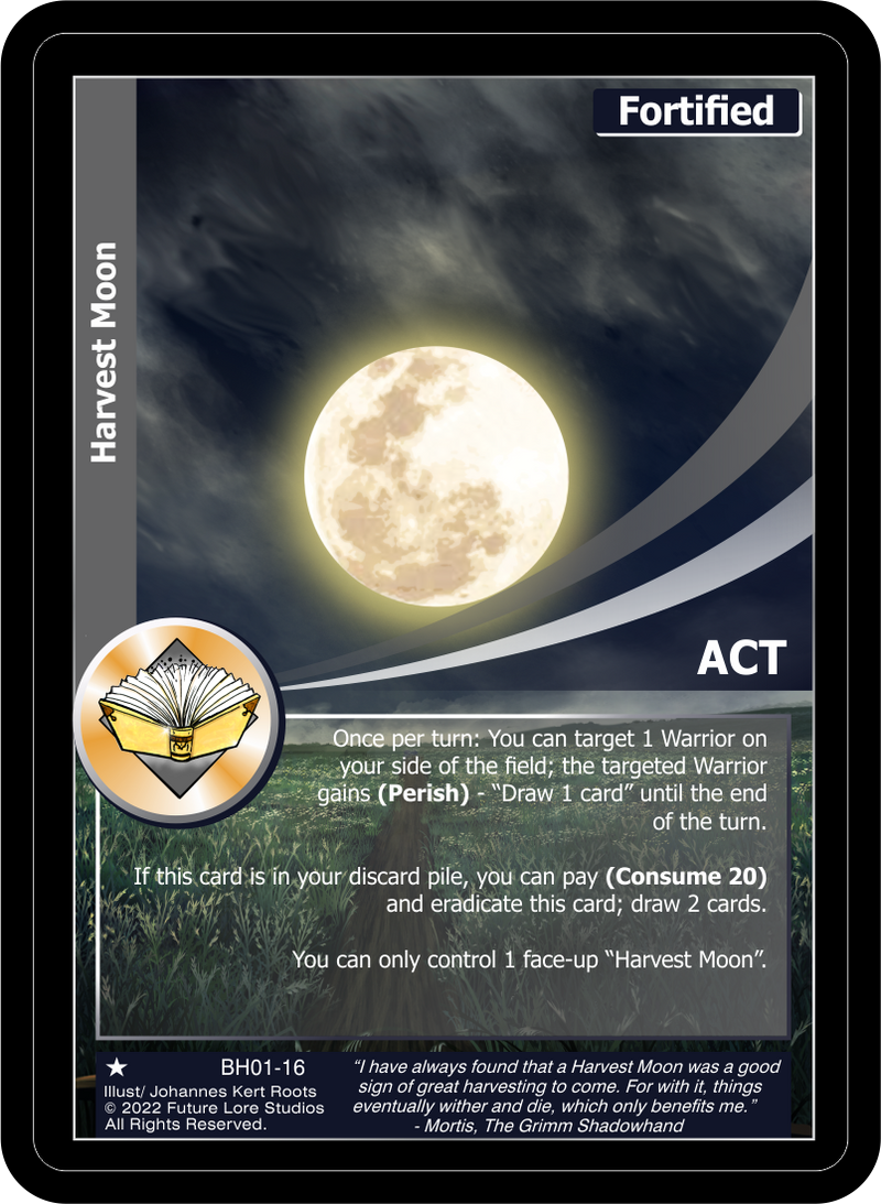 Harvest Moon (BH01-16) - NM