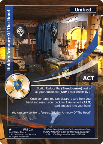 Hidden Armoury Of The Hood (FRT-034) - NM
