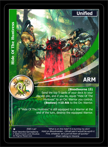 Hide Of The Huntress (FRT-147) - NM