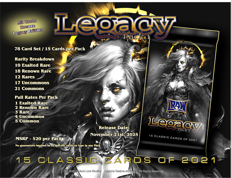[Pre-Order] LRAW – Legacy Case (25 Packs) (Bronze Legacy Edition)