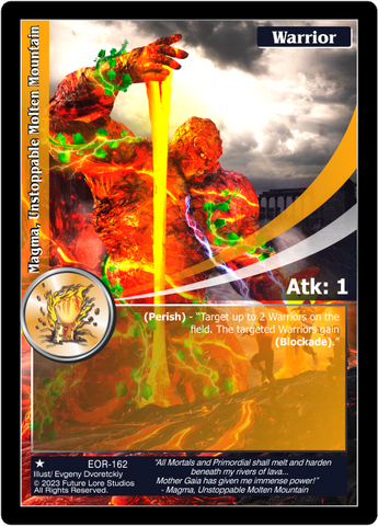 Magma, Unstoppable Molten Mountain (EOR-162) - NM