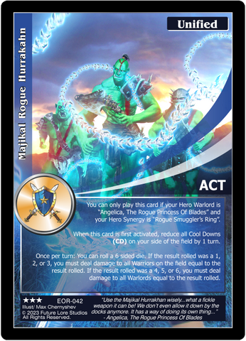 Majikal Rogue Hurrakahn (EOR-042) - NM