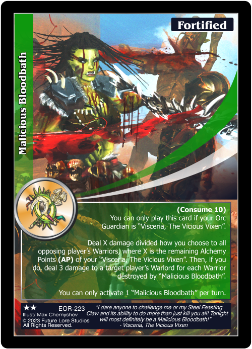 Malicious Bloodbath (EOR-223) - NM