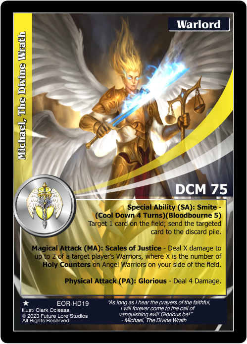 Michael, The Divine Wrath (EOR-HD19) - NM