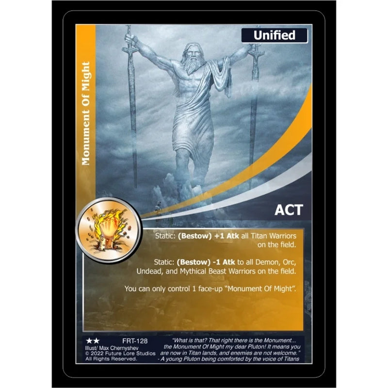 Monument Of Might (FRT-128) - NM