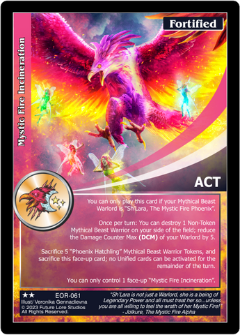 Mystic Fire Incineration (EOR-061) - NM