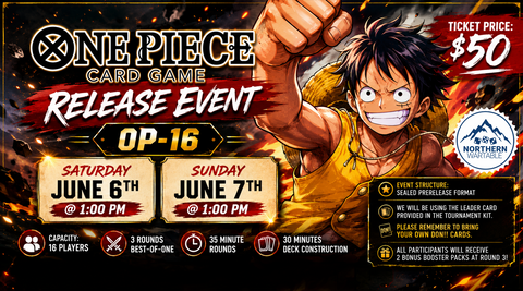 One Piece OP-16 Prerelease Event
