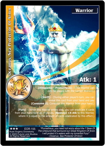 Oceanus, Sea Protector Of Arion (EOR-155) - NM