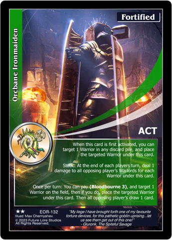 Orcbane Ironmaiden (EOR-132) - NM