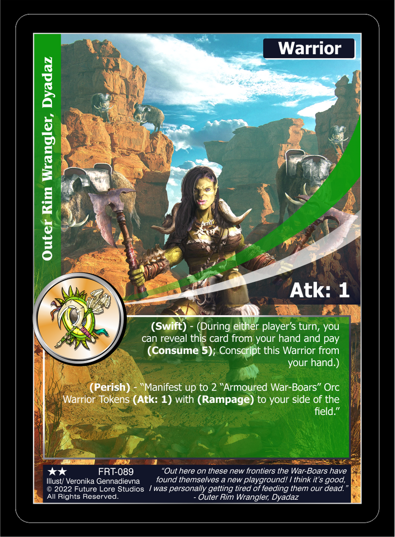 Outer Rim Wrangler, Dyadaz (FRT-089) - NM