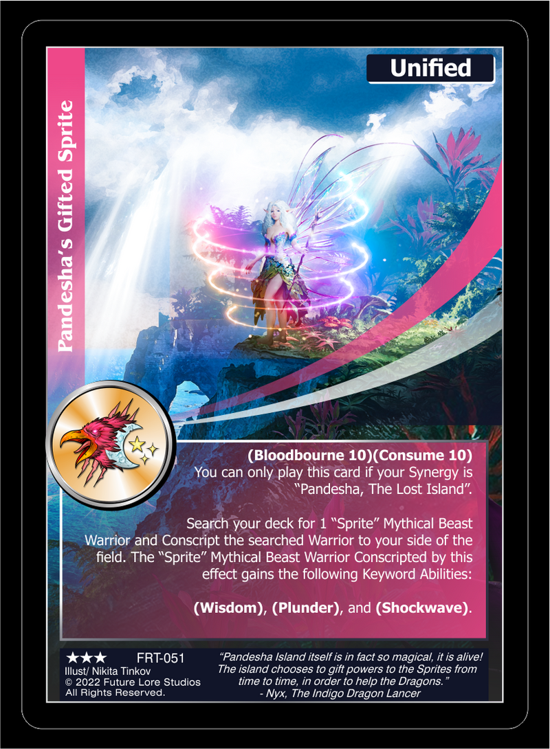 Pandesha's Gifted Sprite (FRT-051) - NM