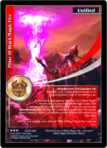 Pillar Of Black Magic Fire (EOR-026) - NM