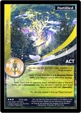 Pious Orchard (EOR-099) - NM