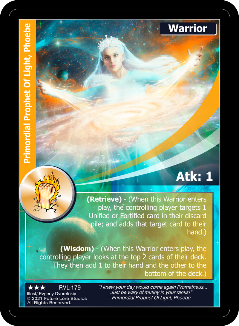 Primordial Prophet Of Light, Phoebe (RVL-179) - NM