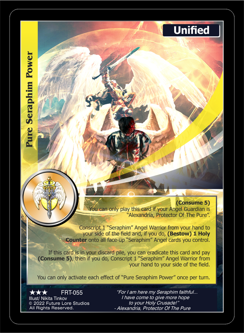 Pure Seraphim Power (FRT-055) - NM