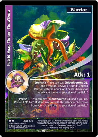 Putrid Snap Flower, Flora'Dora (EOR-170) - NM
