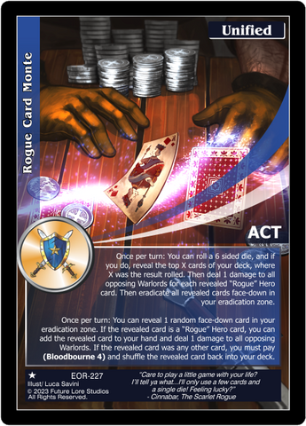 Rogue Card Monte (EOR-227) - NM