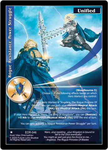 Rogue Resistance Power Struggle (EOR-046) - NM