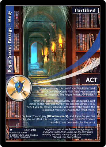 Rogue Secret Passage - Study (EOR-218) - NM