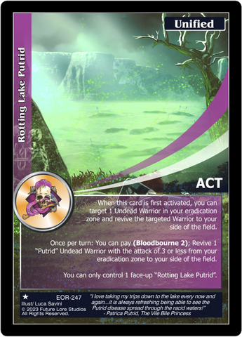 Rotting Lake Putrid (EOR-247) - NM