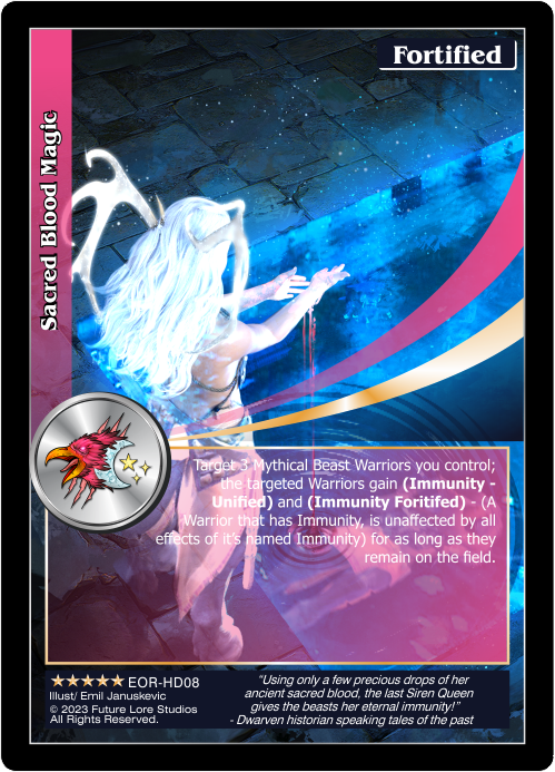 Sacred Blood Magic (EOR-HD08) - NM