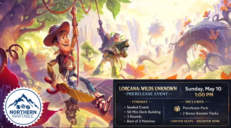 Lorcana Wilds Unknown Prerelease Sealed Event