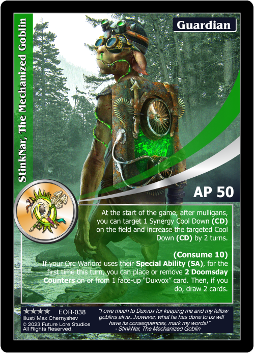 StinkNar, The Mechanized Goblin (EOR-038) - NM