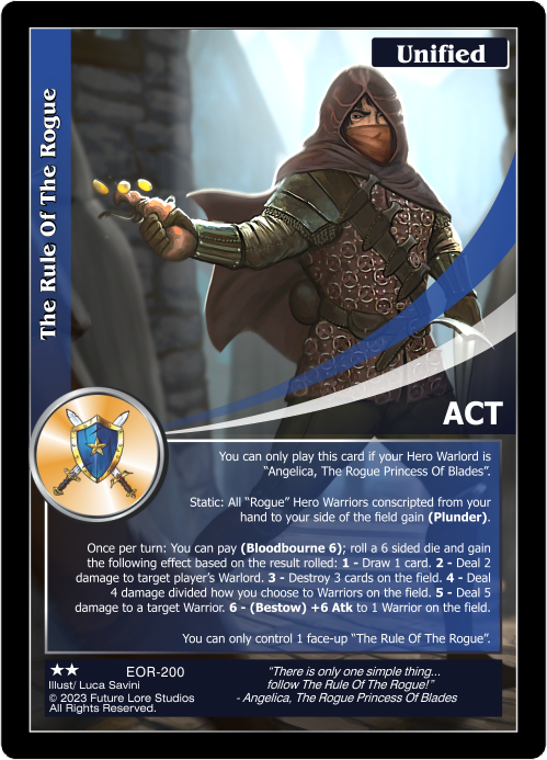 The Rule Of The Rogue (EOR-200) - NM