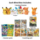 Pokemon Plush Tin Blind Box with Display Card