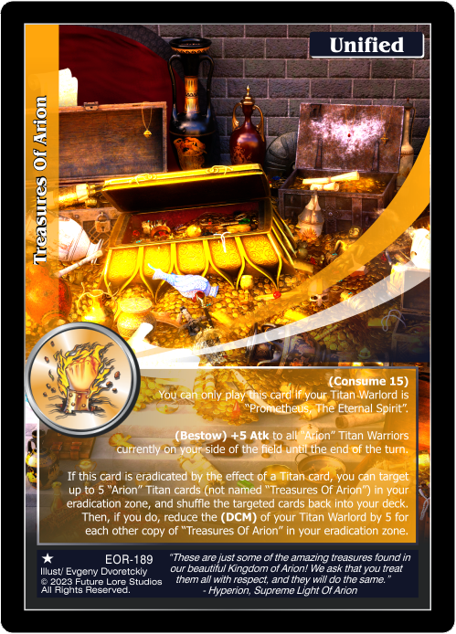 Treasures Of Arion (EOR-189) - NM