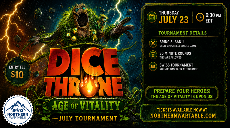 Dice Throne Age of Vitality Tournament