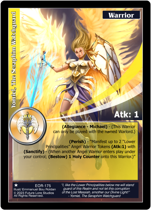 Yomel, The Seraphim Watchguard (EOR-175) - NM