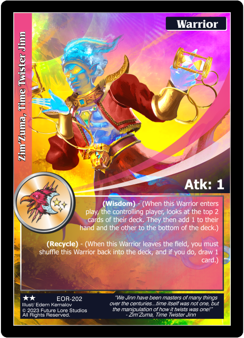 Zim'Zuma, Time Twister Jinn (EOR-202) - NM