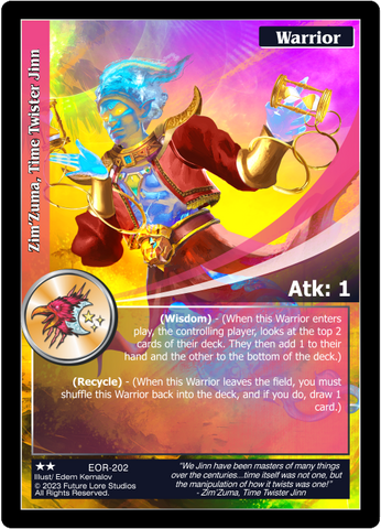 Zim'Zuma, Time Twister Jinn (EOR-202) - NM