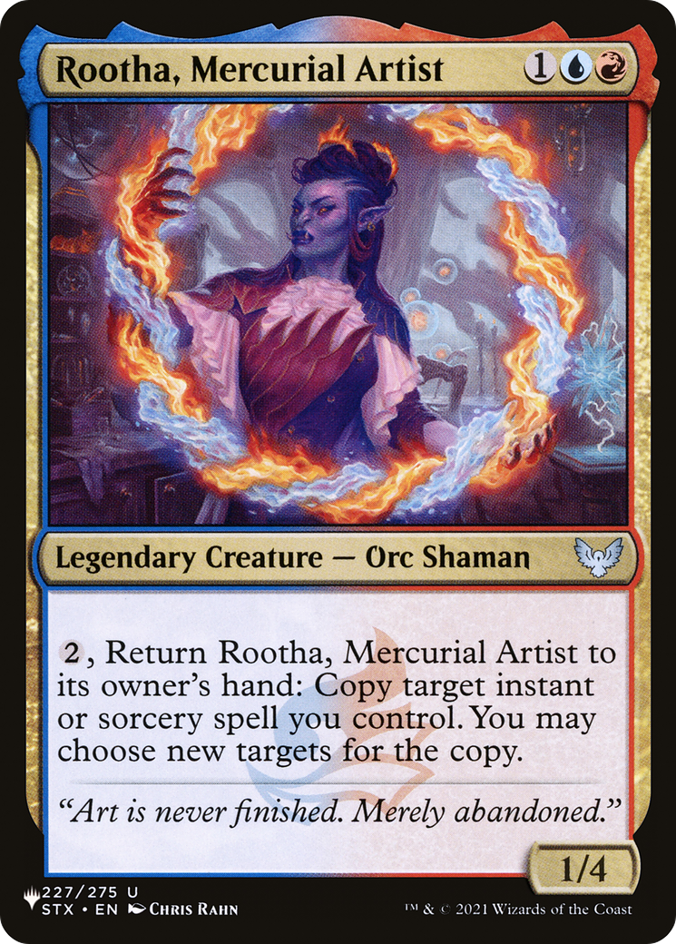 Rootha, Mercurial Artist [The List]