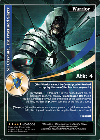 Sir Cervante, The Fractured Slayer [Masquerade Of The Macabre]