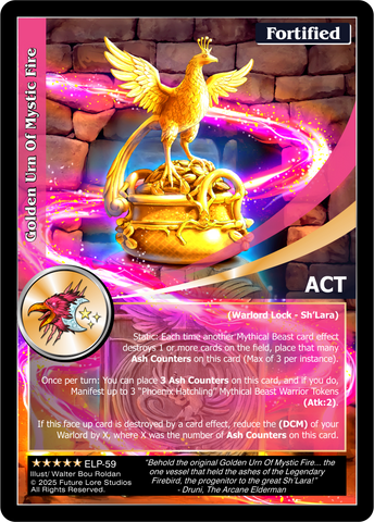 Golden Urn Of Mystic Fire - Elder Legends