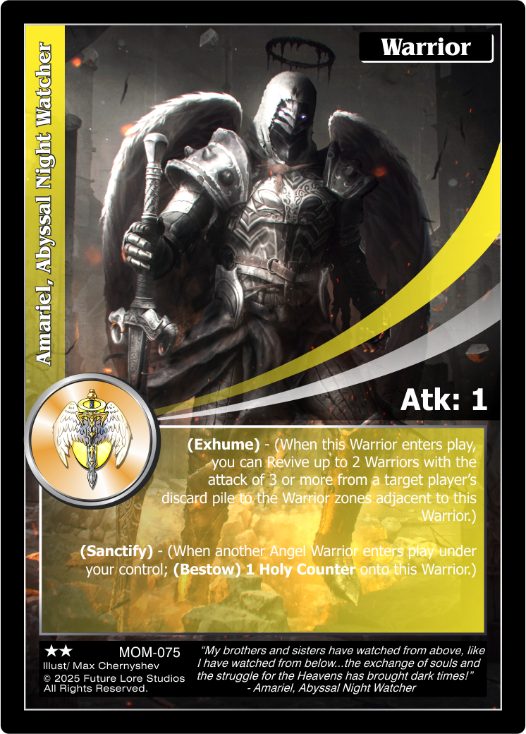 Amariel, Abyssal Night Watcher [Masquerade Of The Macabre]